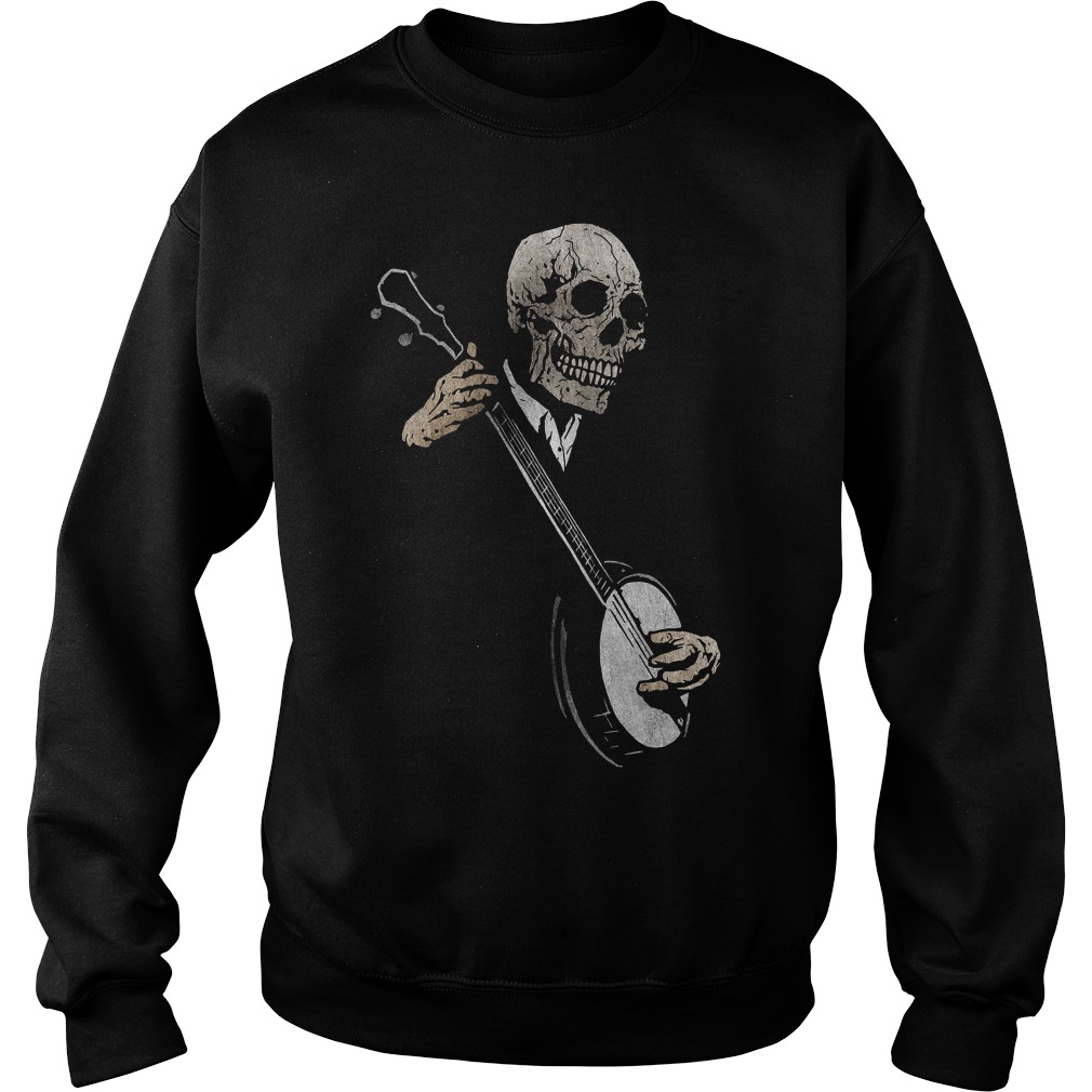 Skullboy's Banjo Blues Plays Music T-Shirt 3 Skullboy's Banjo Blues Plays Music Sweater