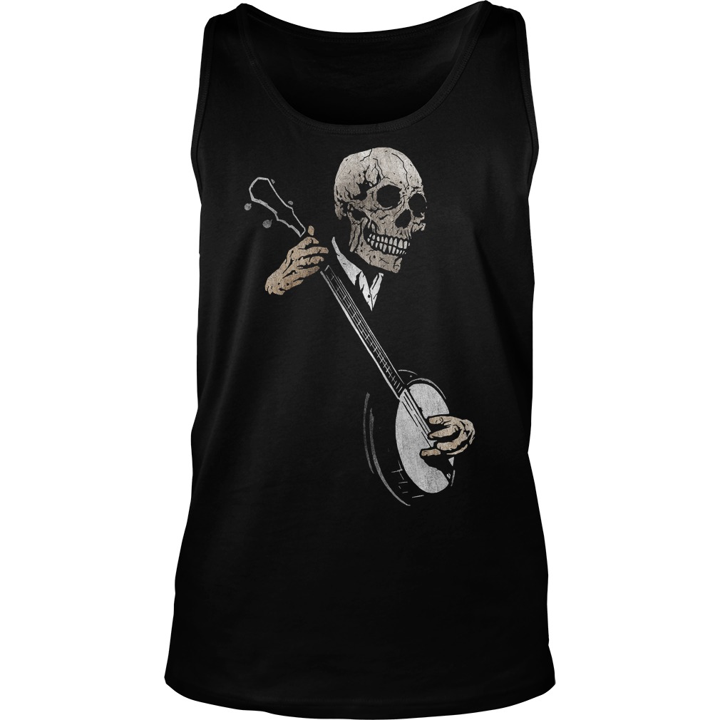 Skullboy's Banjo Blues Plays Music T-Shirt 6 Skullboy's Banjo Blues Plays Music Tanktop