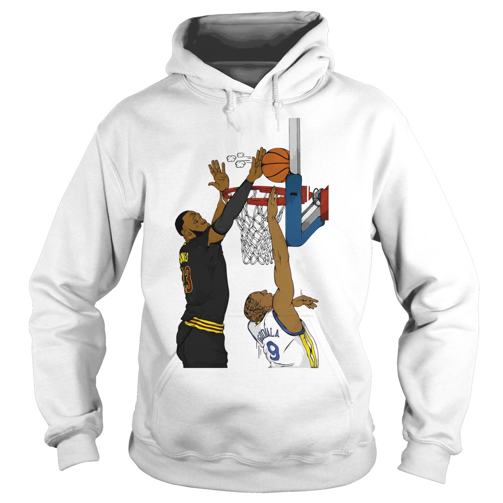 The Block Andre Iguodala And Lebron James Shirt 2 The Block Andre Iguodala And Lebron James Hoodie
