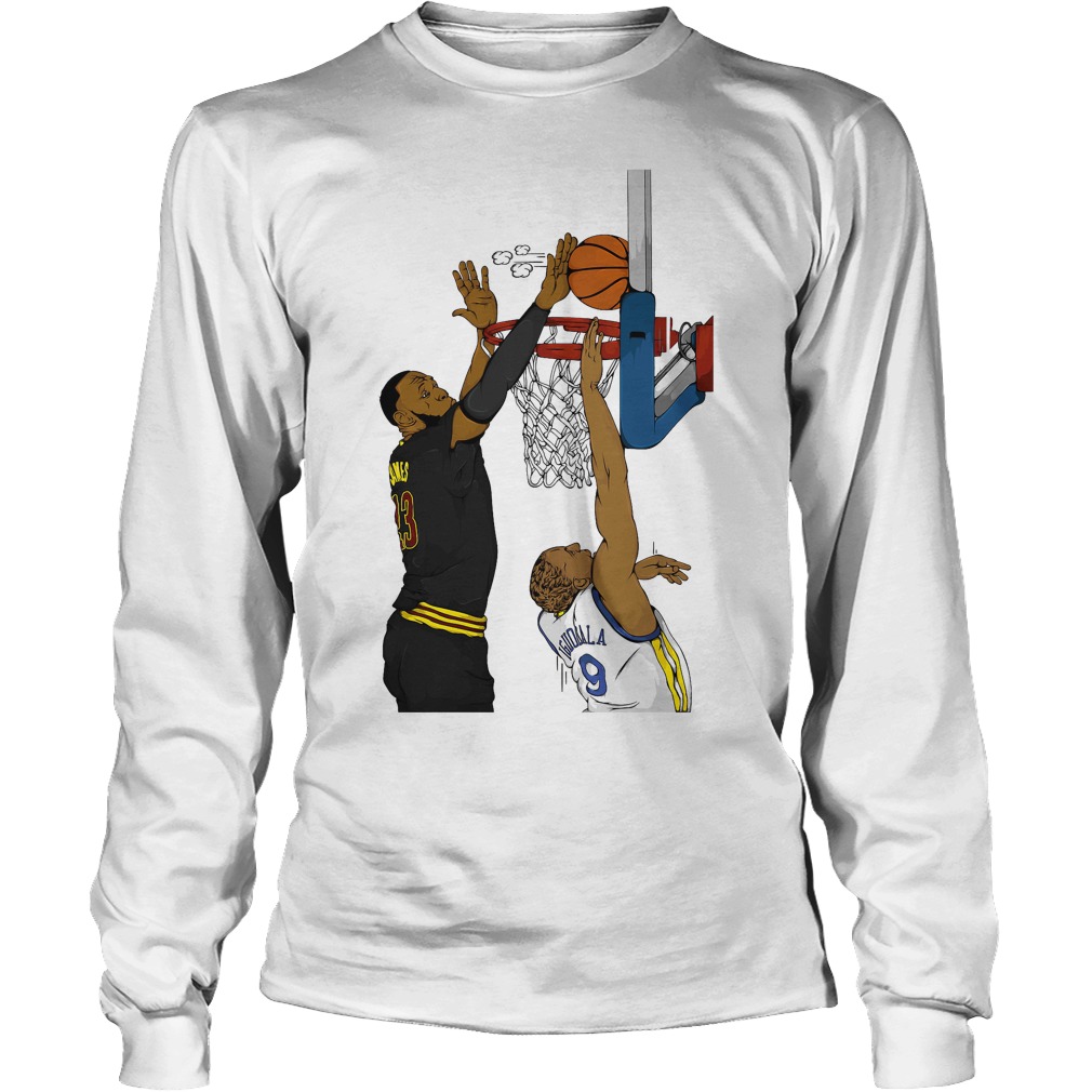 The Block Andre Iguodala And Lebron James Shirt 4 The Block Andre Iguodala And Lebron James Longsleeve