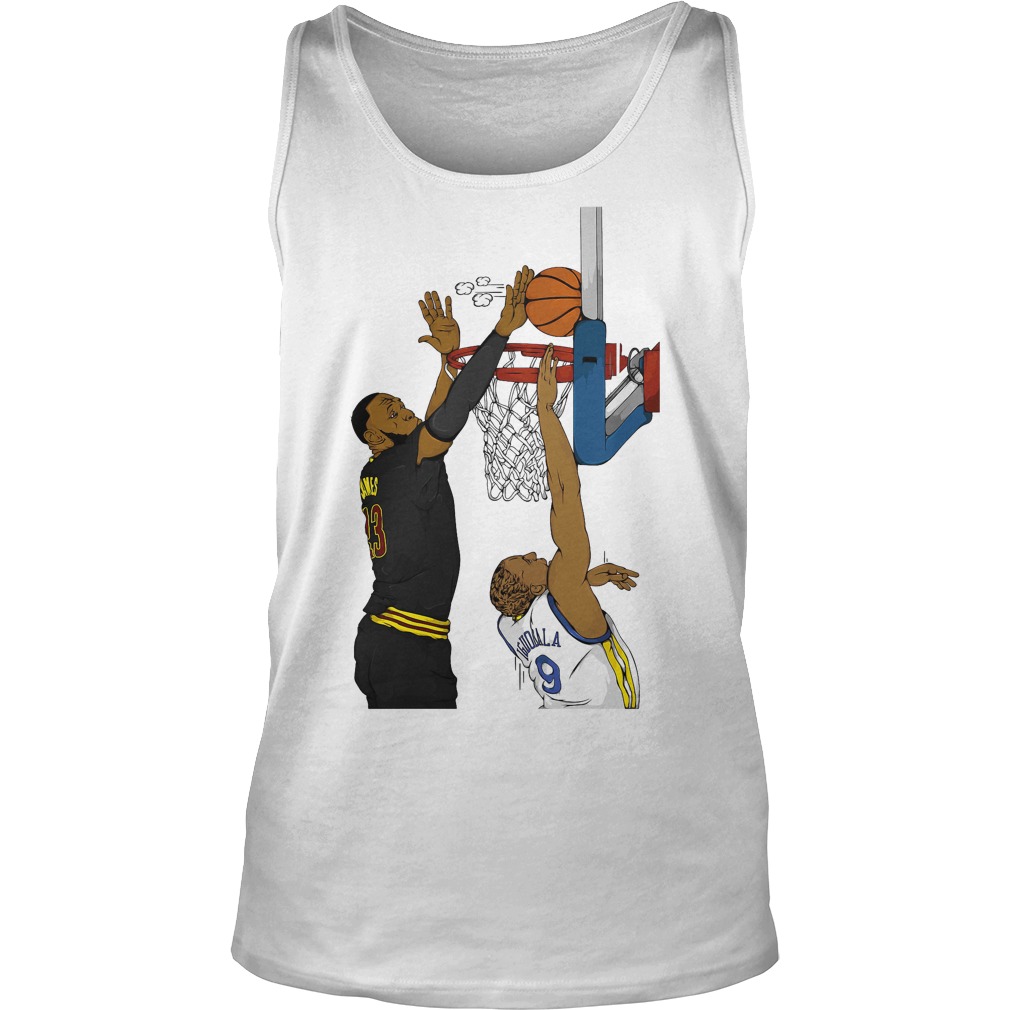 The Block Andre Iguodala And Lebron James Shirt 6 The Block Andre Iguodala And Lebron James Tanktop