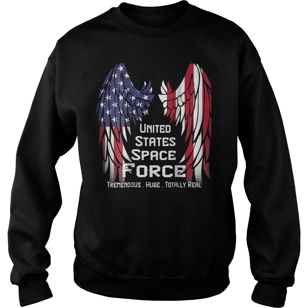 America Swings Flag United States Space Force T-Shirt 4 America Swings Flag United States Space Force T-Shirt Sweat Shirt