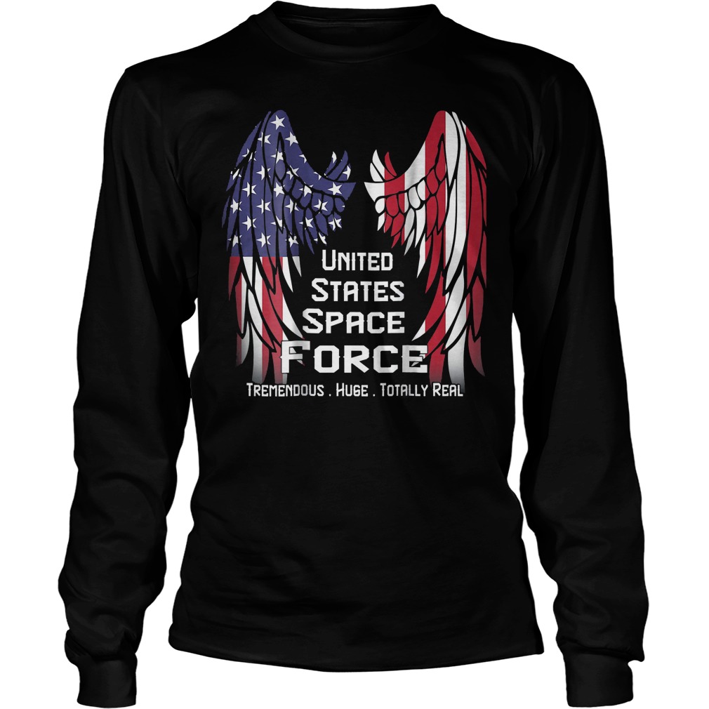 America Swings Flag United States Space Force T-Shirt 3 America Swings Flag United States Space Force T-Shirt Unisex Longsleeve Tee