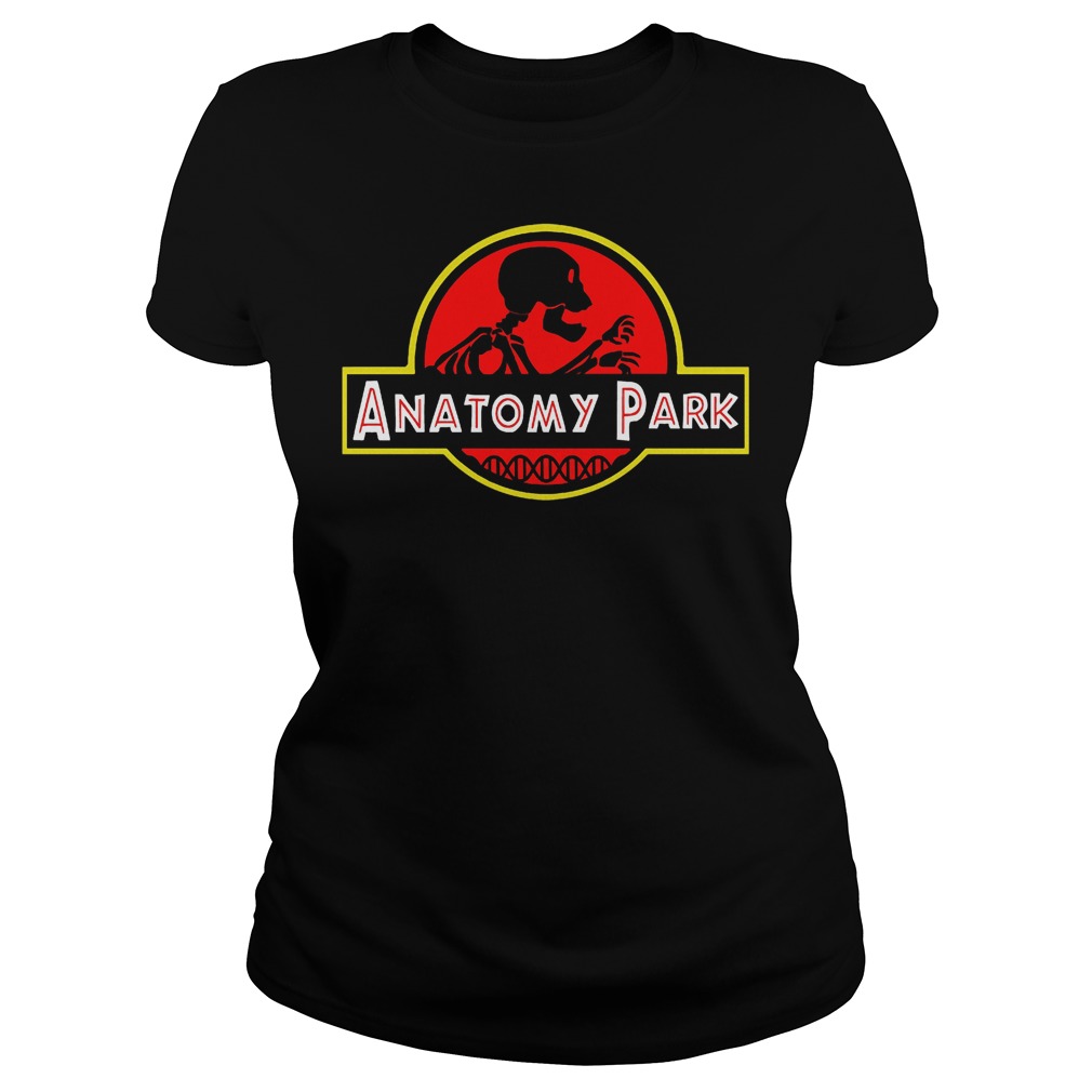 Anatomy Park Mashup Jurassic Park T-Shirt 7 Anatomy Park Mashup Jurassic Park T-Shirt Ladies Tee
