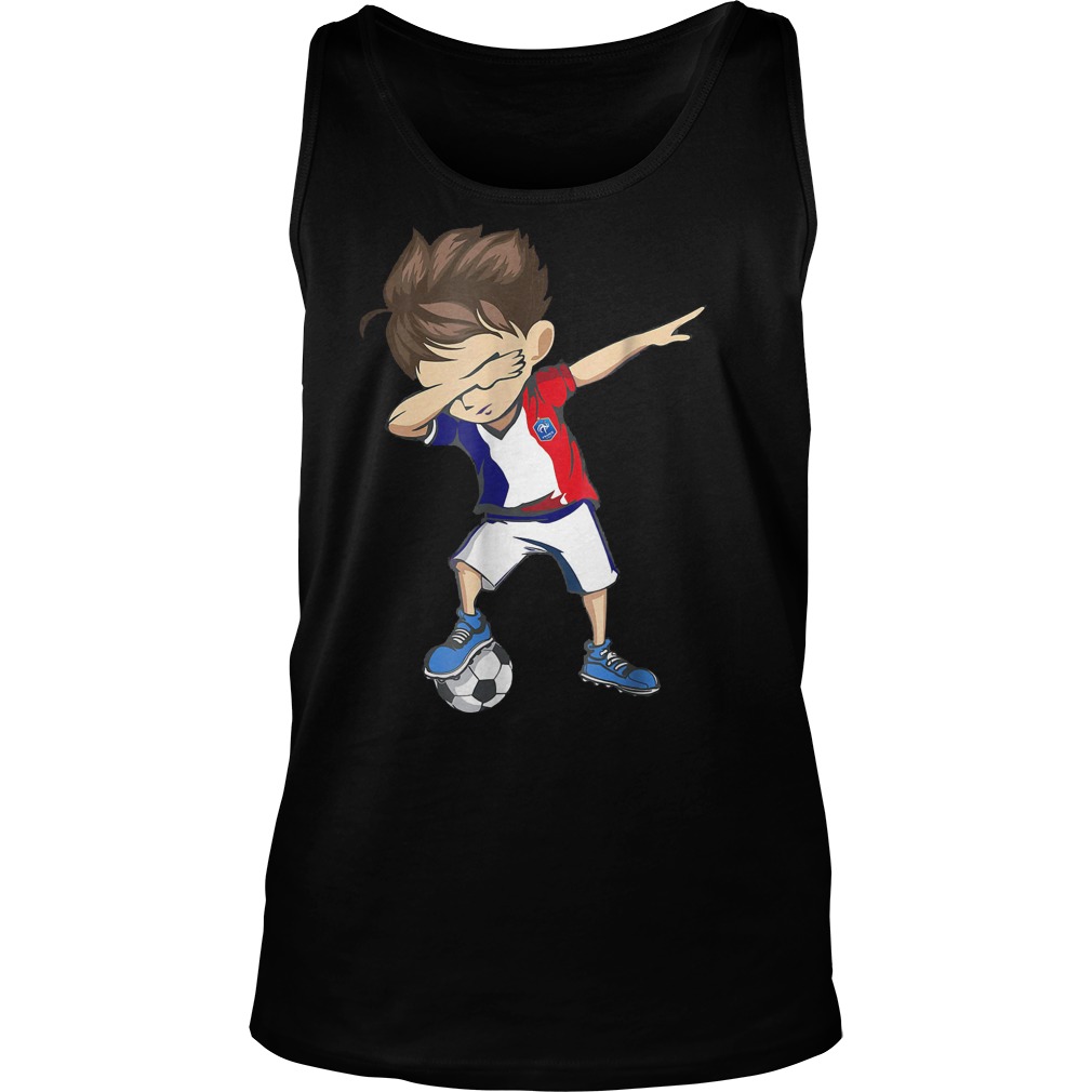 Dabbing Soccer France World Cup 2018 T-Shirt 5 Dabbing Soccer France World Cup 2018 Unisex Tank Top