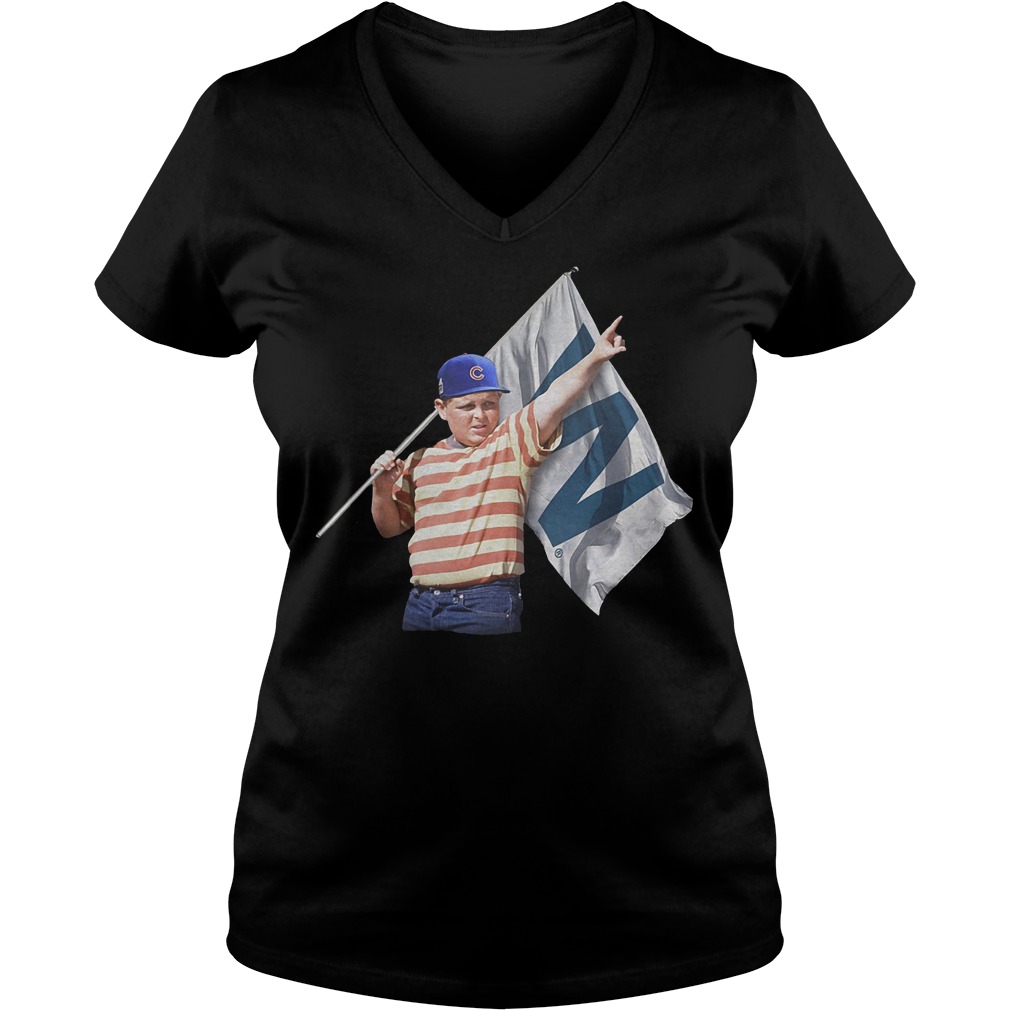 The Sandlot Hold Chicago Cubs T-Shirt 10 The Sandlot Hold Chicago Cubs T-Shirt Ladies V-Neck