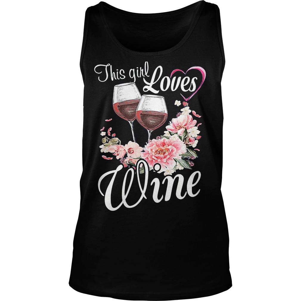 This Girl Loves Wine T-Shirt 5 This Girl Loves Wine T-Shirt Unisex Tank Top