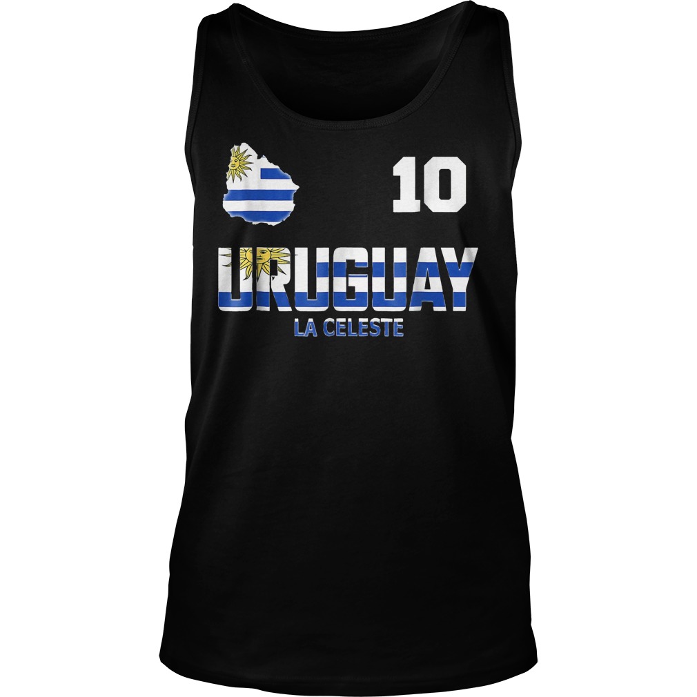 Uruguay Soccer World Cup 2018 T-Shirt 5 Uruguay Soccer World Cup 2018 T-Shirt Unisex Tank Top