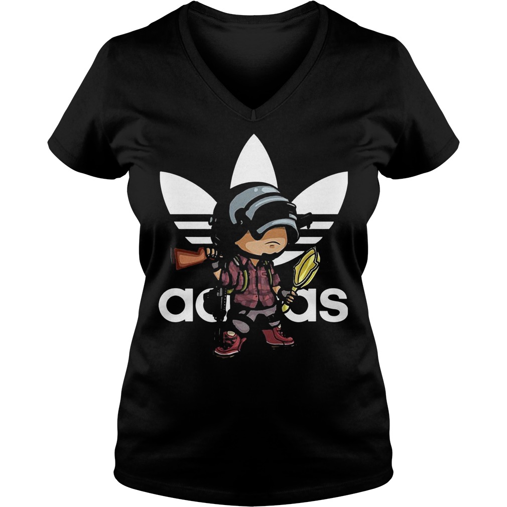 Adidas PUBG Shirt 9 Adidas PUBG Shirt Ladies V-Neck