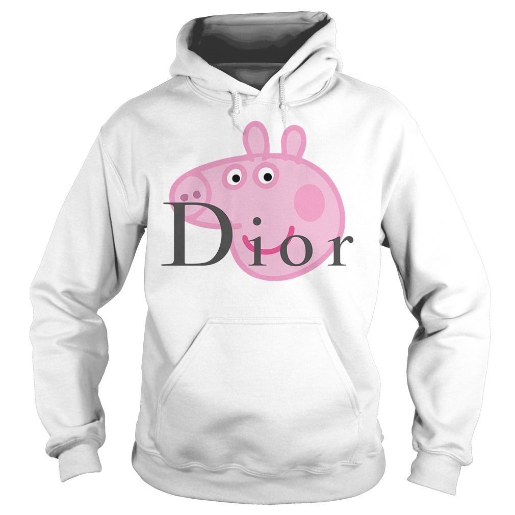 Dior Peppa Pig shirt 2 Dior Peppa Pig shirt Hoodie