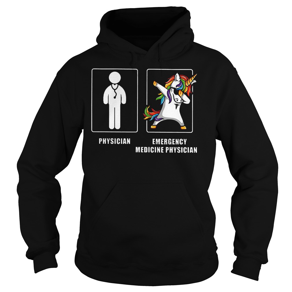 Emergency Medicine Physician Unicorn Dabbing Shirt 2 Emergency Medicine Physician Unicorn Dabbing Shirt Hoodie