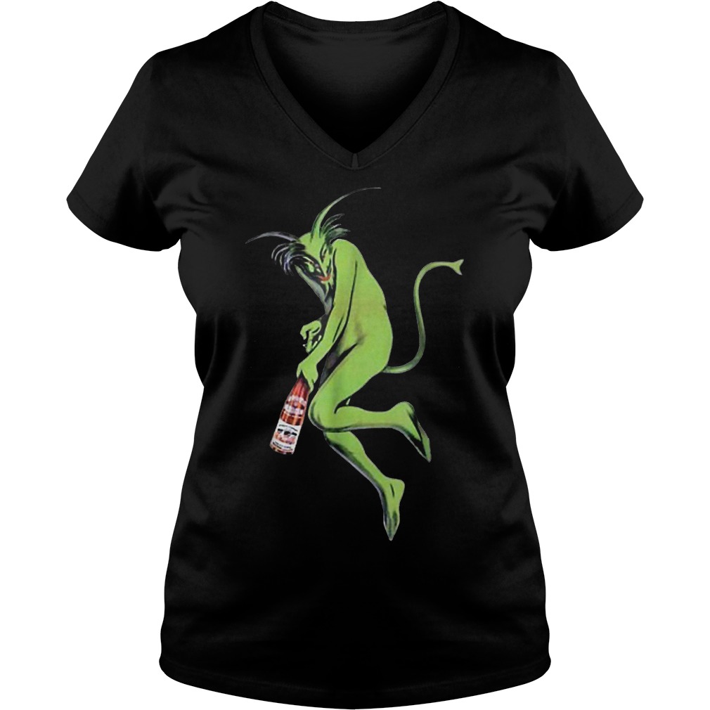 Maurin Quina Green Devil Absinthe shirt 4 Maurin Quina Green Devil Absinthe shirt Ladies V-Neck