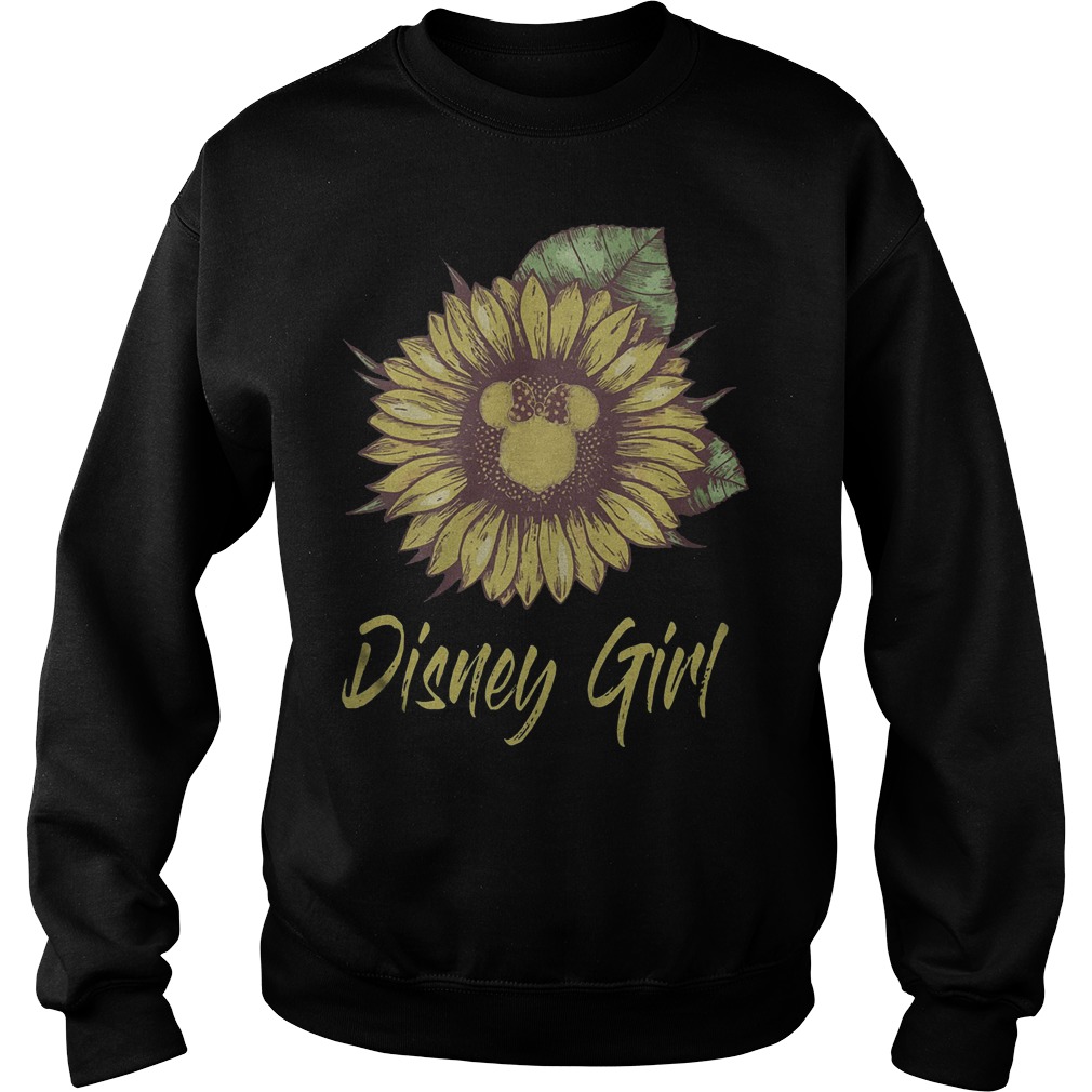 Minnie Sunflower disney girl shirt 3 Minnie Sunflower disney girl shirt Sweatshirt Unisex