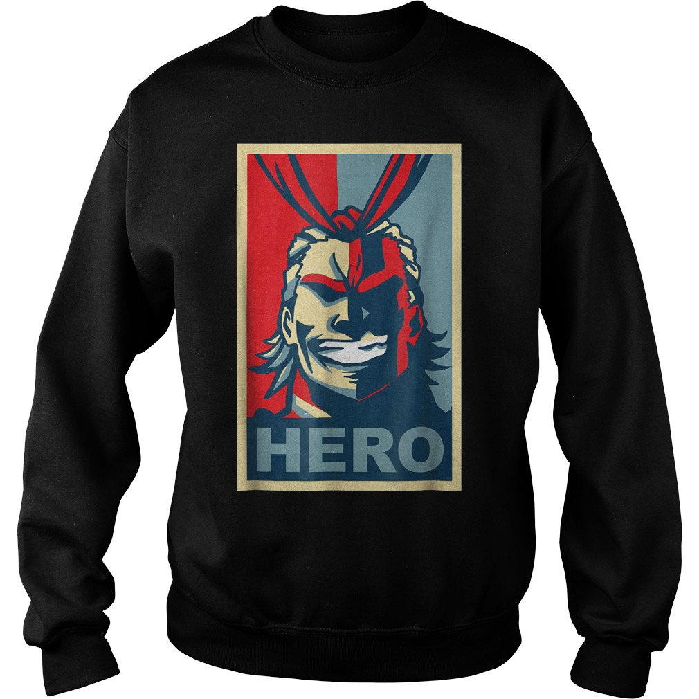 My heroes Academia Art All Might Anime Shirt 3 My heroes Academia Art All Might Anime Shirt Sweatshirt Unisex