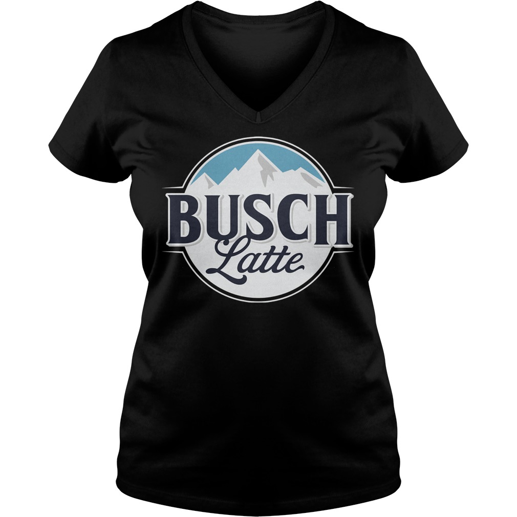 Busch latte shirt 11 Busch latte shirt Ladies V-Neck