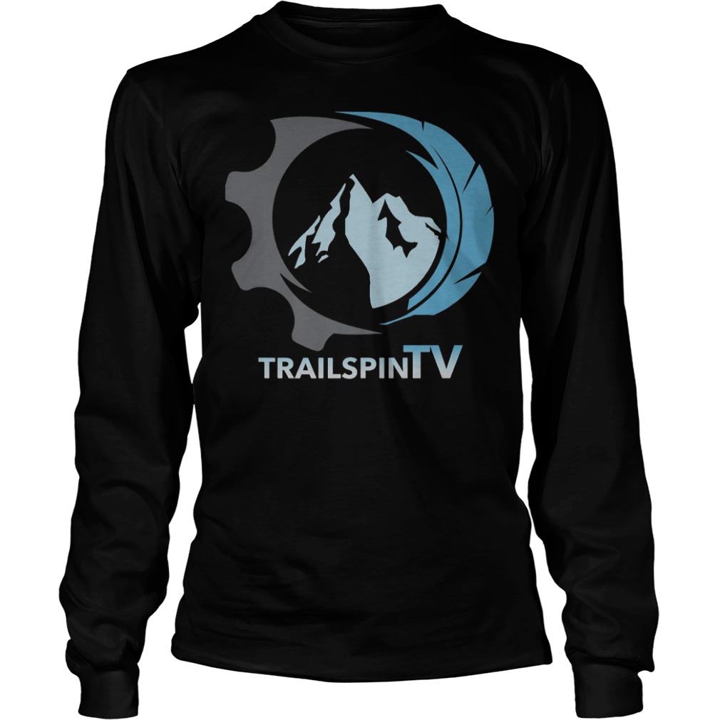 Colored TrailspinTV logo shirt 5 Colored TrailspinTV logo shirt Longsleeve Tee Unisex