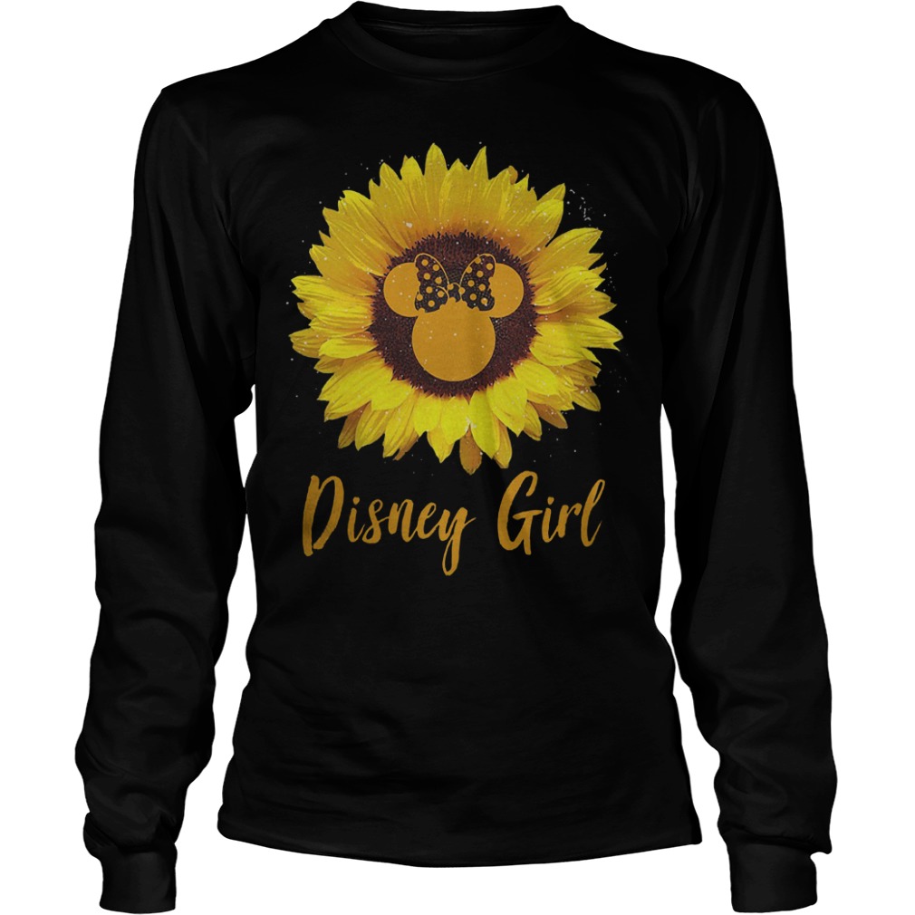 Sunflower Minnie Mouse Disney girl Shirt 5 Sunflower Minnie Mouse Disney girl Shirt Longsleeve Tee Unisex