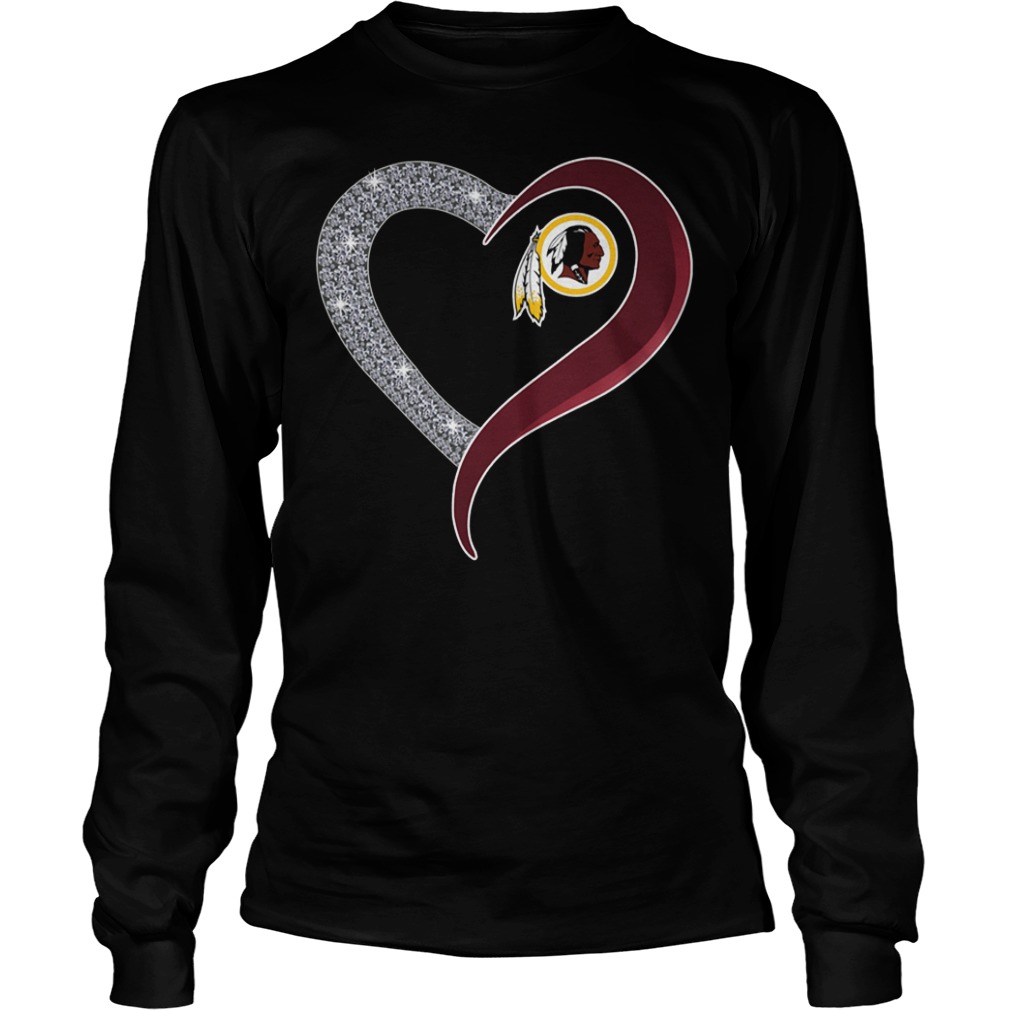 Washington Redskins Love blink shirt 5 Washington Redskins Love blink shirt Longsleeve Tee Unisex