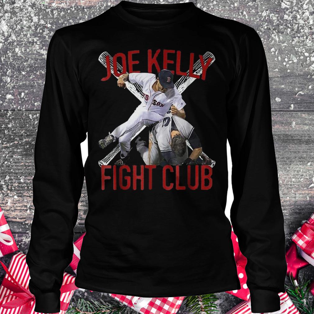 Boston baseball red Joe Kelly fight club shirt 5 Boston baseball red Joe Kelly fight club shirt Longsleeve Tee Unisex