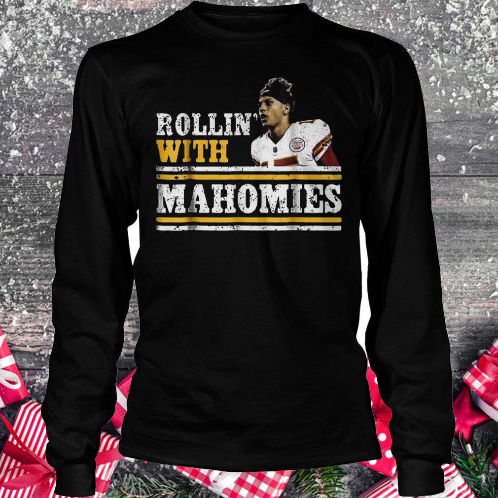 Chiefs Kingdom Cave Rollin' With Mahomies Funny shirt 5 Chiefs Kingdom Cave Rollin With Mahomies Funny shirt Longsleeve Tee Unisex