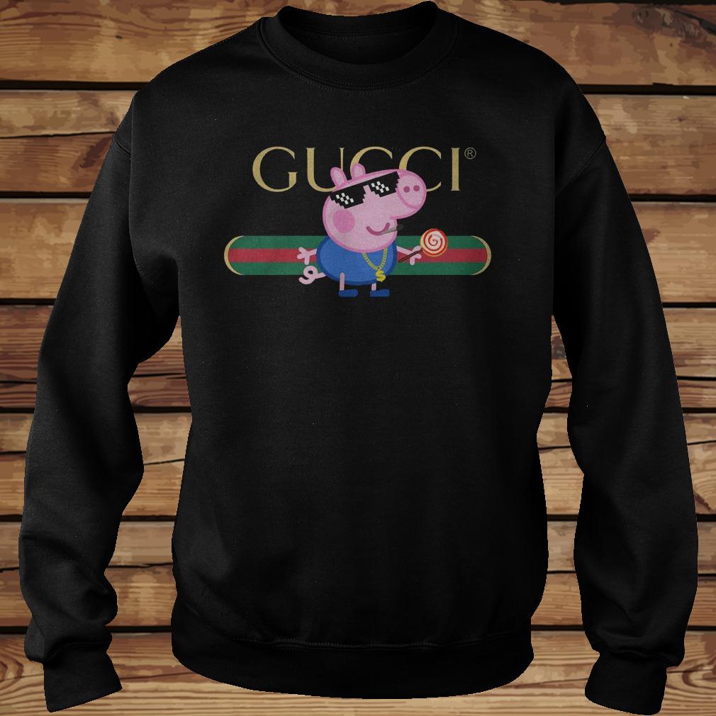 Cool Peppa Pig Gucci Shirt Hoodie Sweater Longsleeve T Shirt Cool Peppa Pig Gucci Shirt Sweatshirt Unisex 1