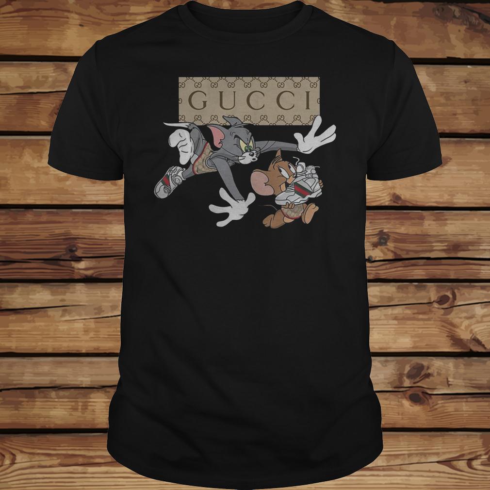 gucci tom and jerry t shirt