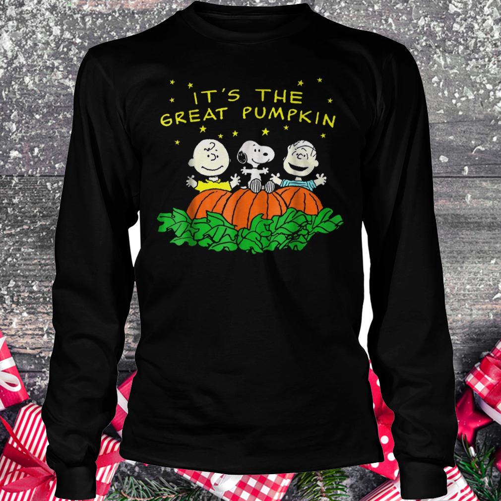 Happy halloween Charlies's it's the great pumpkin shirt 5 Happy halloween Charlies's it's the great pumpkin shirt Longsleeve Tee Unisex