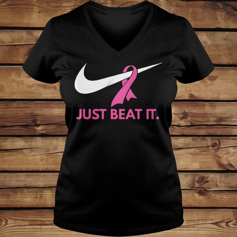 Just Beat It shirt 11 Just Beat It shirt Ladies V-Neck