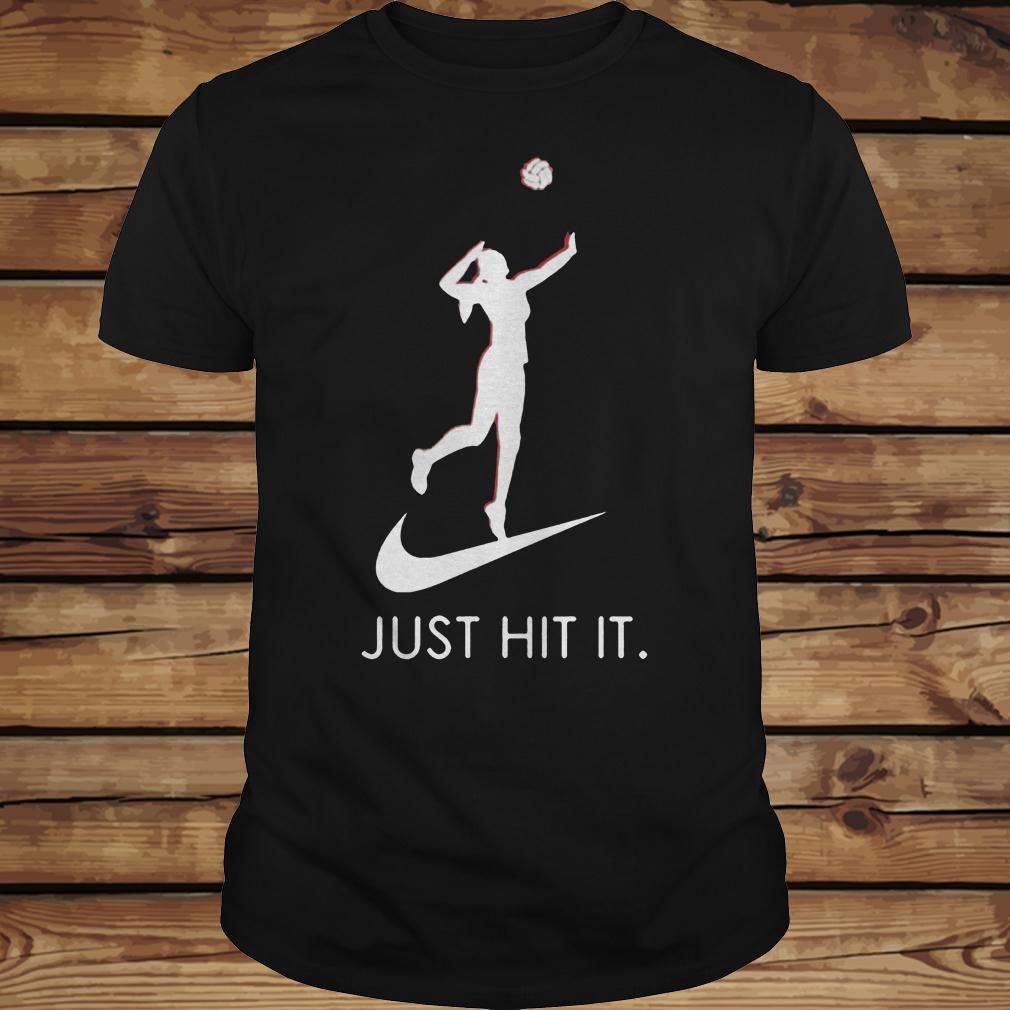Just hit it Volleyball shirt 9 Just hit it Volleyball shirt Classic Guys / Unisex Tee