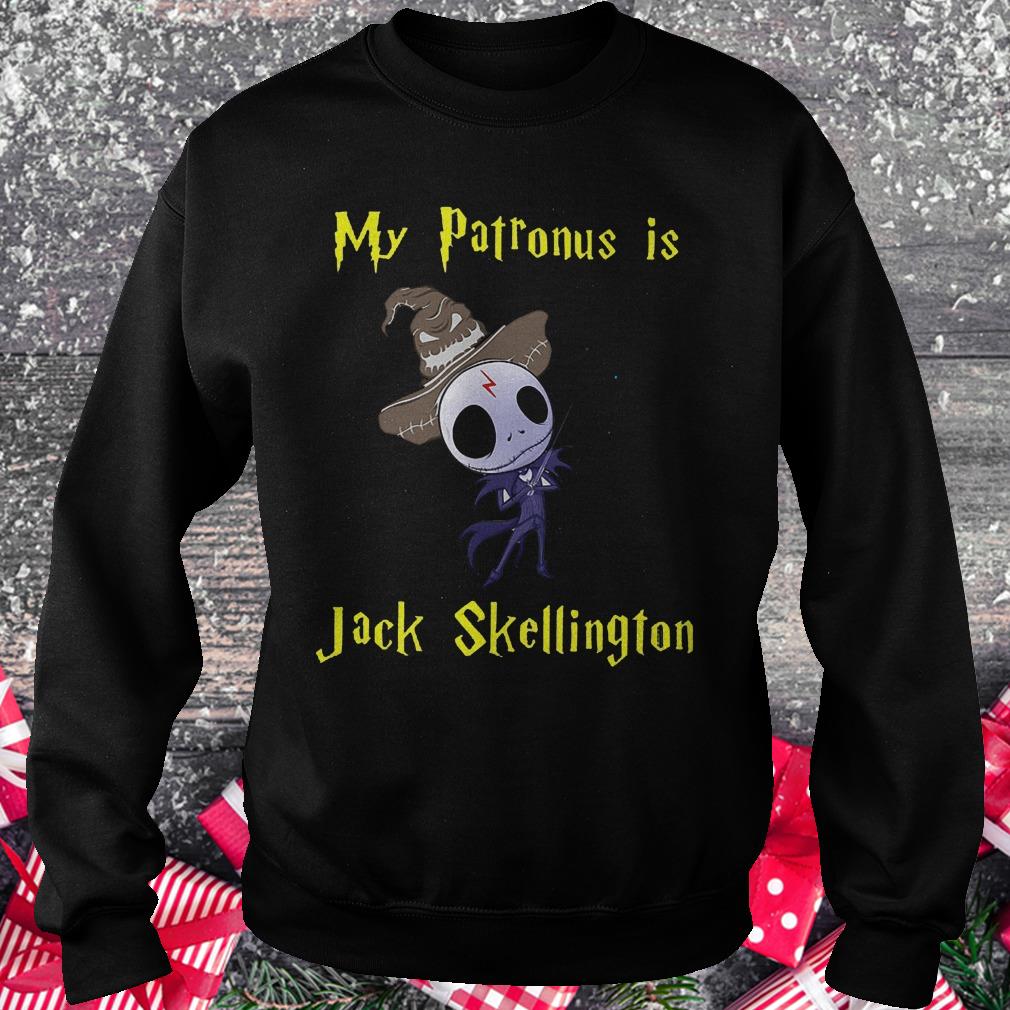 My patronus is Jack Skellington shirt 3 My patronus is Jack Skellington shirt Sweatshirt Unisex