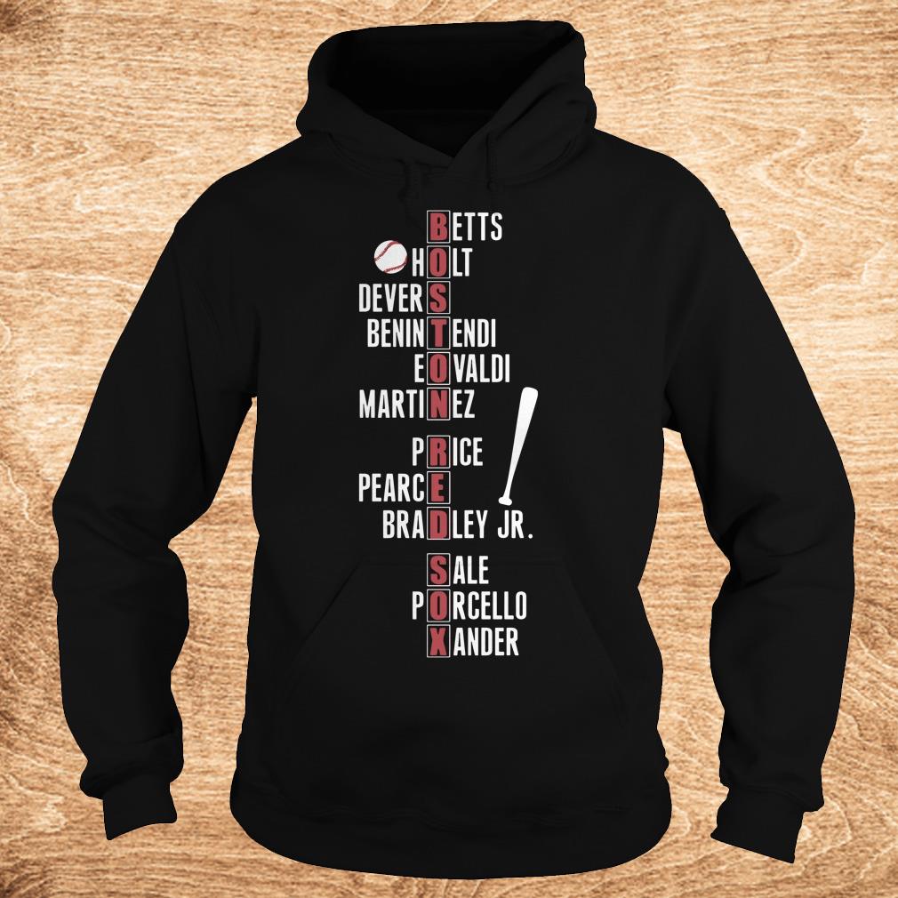 Best price Boston Red Sox team names shirt 2 Best price Boston Red Sox team names shirt Hoodie