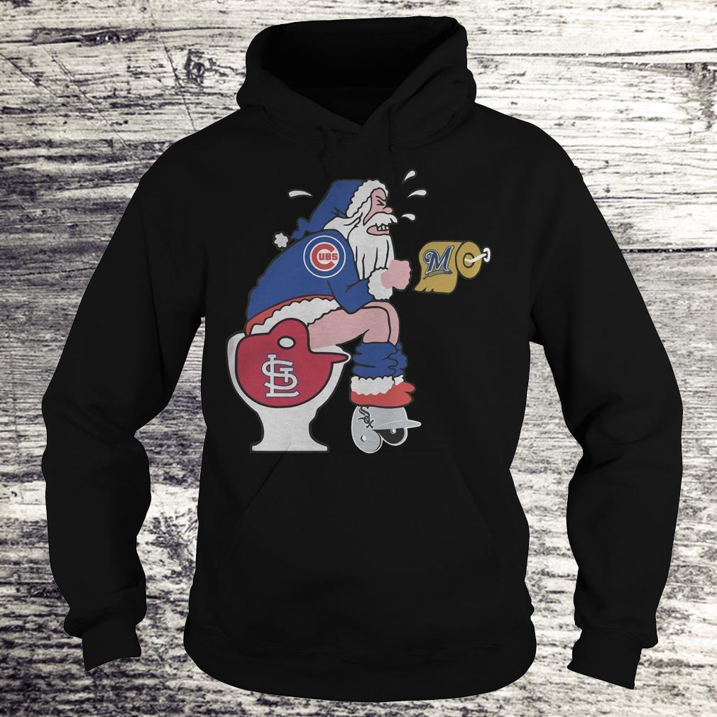 Original Chicago Cubs Santa Toilet shirt Original Chicago Cubs Santa Toilet shirt 1