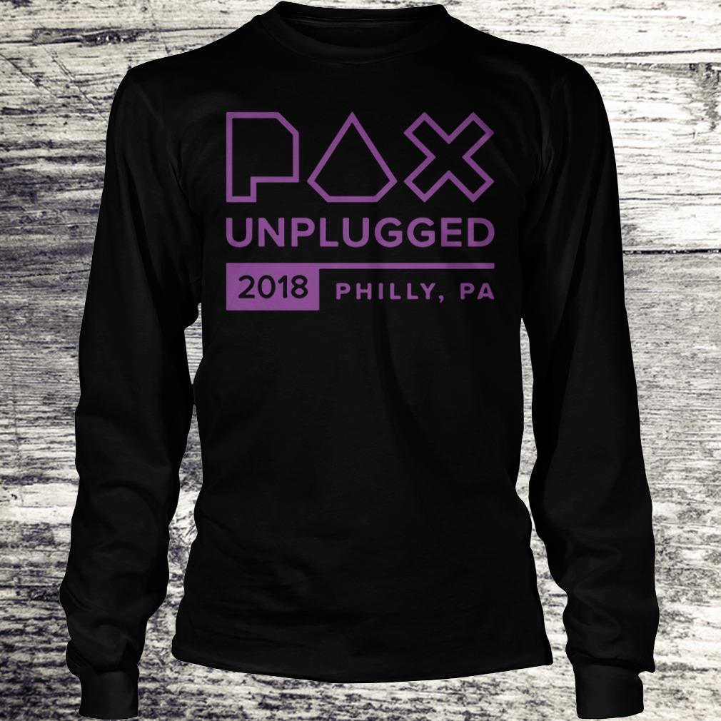 Original PAX Unplugged 2018 shirt, hoodie, sweater, longsleeve tshirt