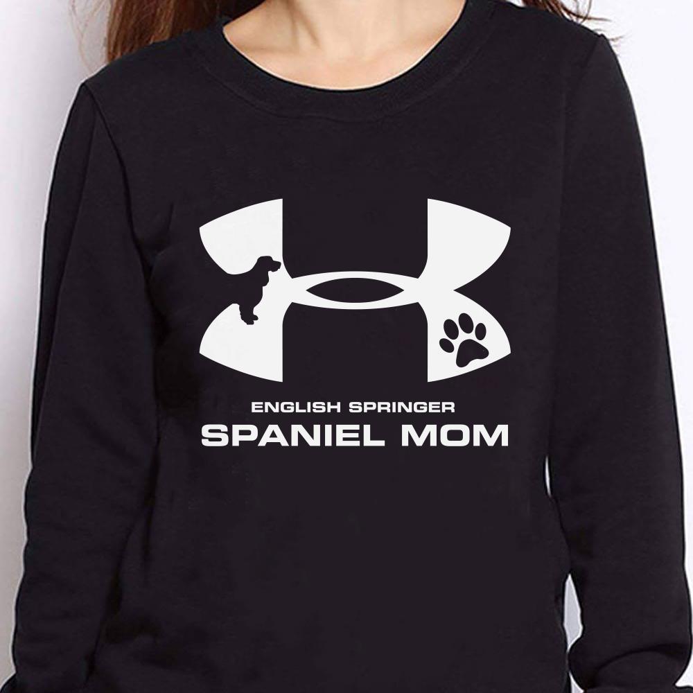 The best Under Armour English Springer Spaniel Mom shirt, hoodie