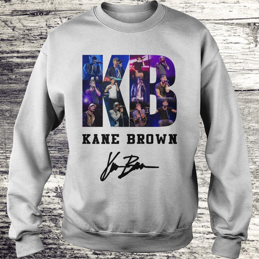 Top Kane Brown Signed Autograph shirt 3 Top Kane Brown Signed Autograph shirt Sweatshirt Unisex