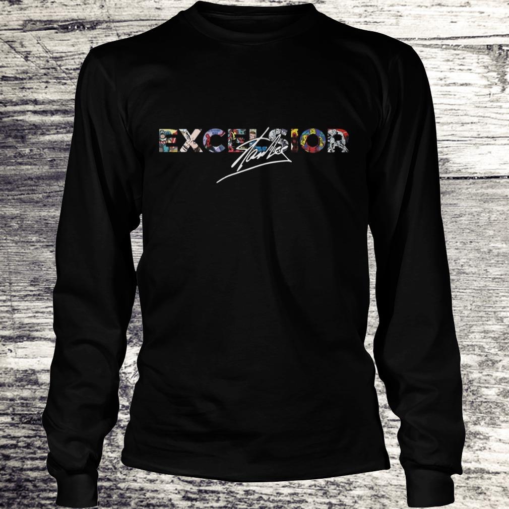 Top Stan Lee Excelsior shirt 12 Top Stan Lee Excelsior shirt Longsleeve Tee Unisex