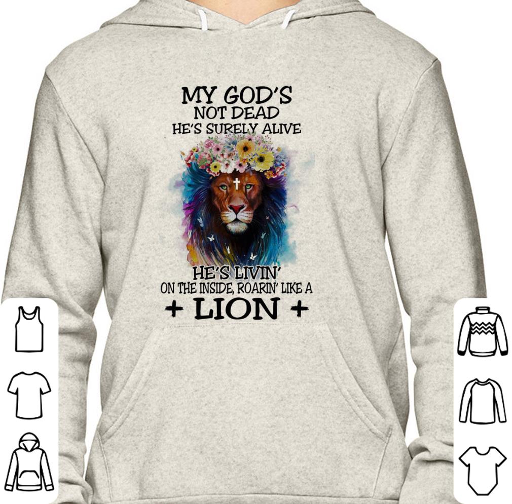 Hot My god’s not dead he’s surely alive he’s livin’ on the inside ...