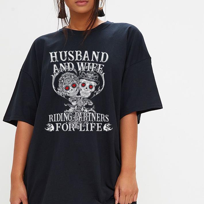 Husband And Wife Riding Partners For Life T Shirts | ID 15725501 By Loantruong
