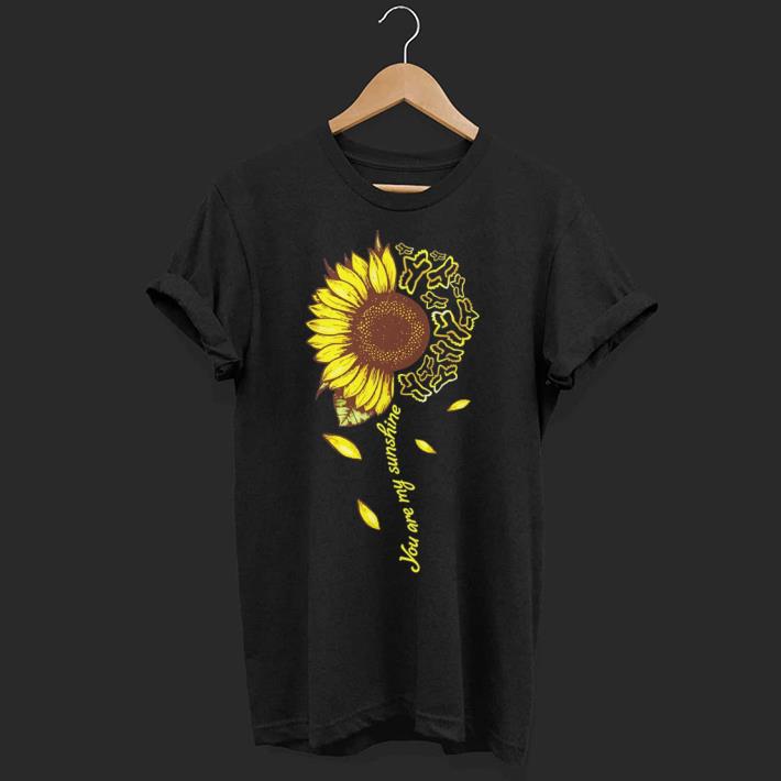 You are my sunshine Sunflowers Fox Racing Motocross shirt