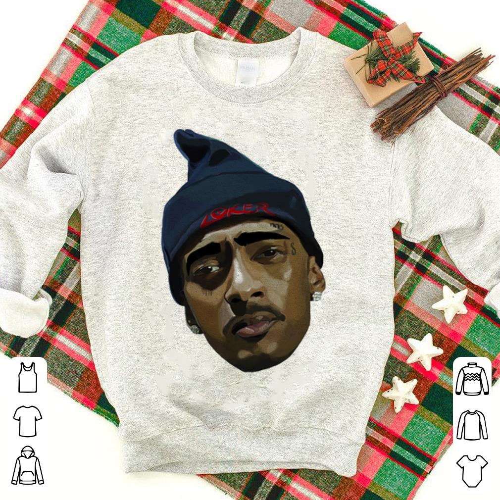 Rapper RIP king Nipsey Hussle rest in peace shirt