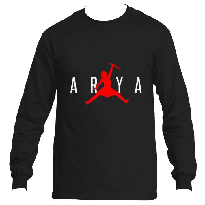Awesome Arya Stark Jumpman Game of Thrones shirt 5 Awesome Arya Stark Jumpman Game of Thrones shirt