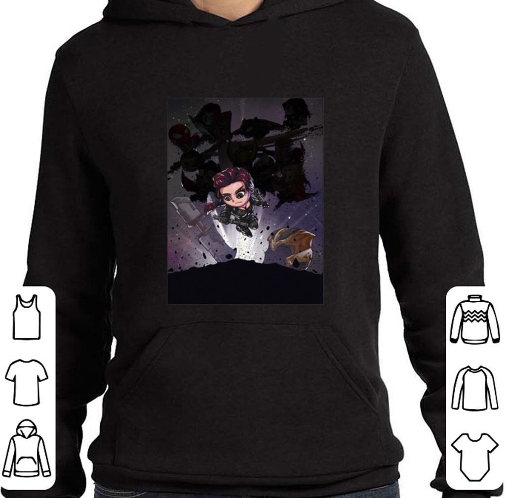 Funny Avengers Endgame Black Widow Chibi shirt 5 Funny Avengers Endgame Black Widow Chibi shirt
