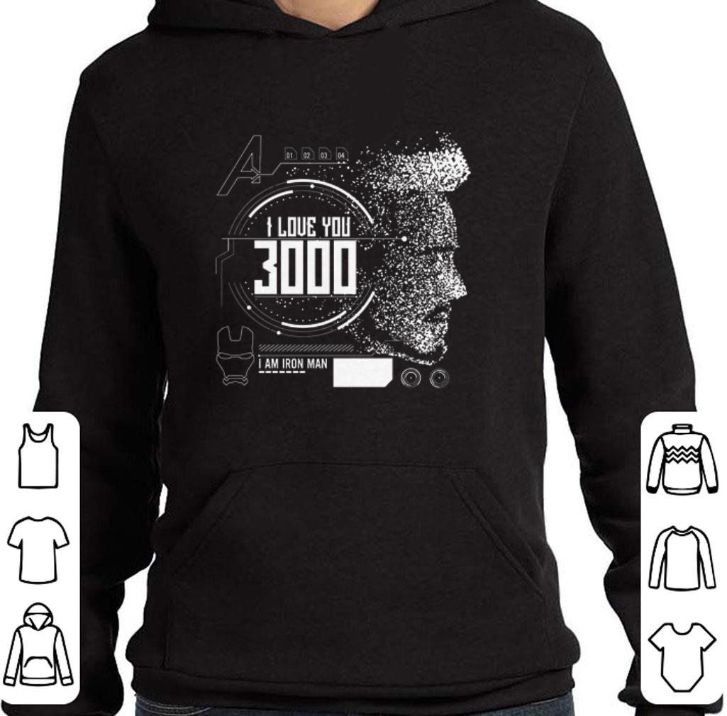 Funny I love you 3000 I am Iron man Marvel shirt