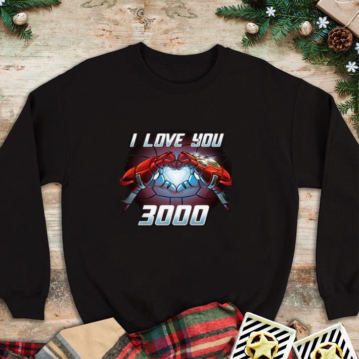 Funny Iron Man I Love You 3000 shirt