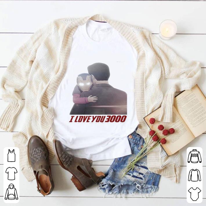 Funny Iron Man Morgan Stark I Love You 3000 shirt