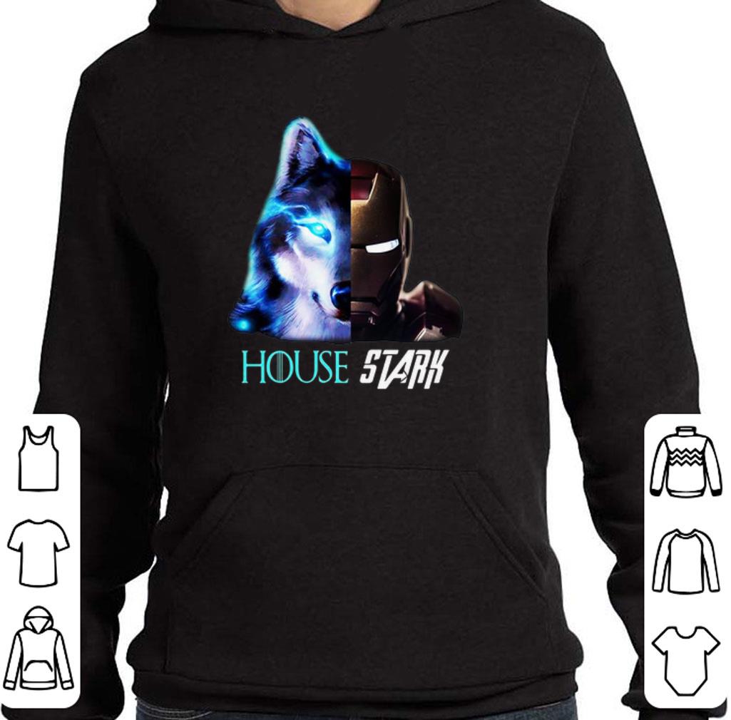 Funny Iron Man wolf House Stark Game Of Thrones shirt