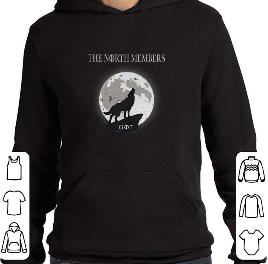 Funny Nymeria Game Of Thrones The north members shirt