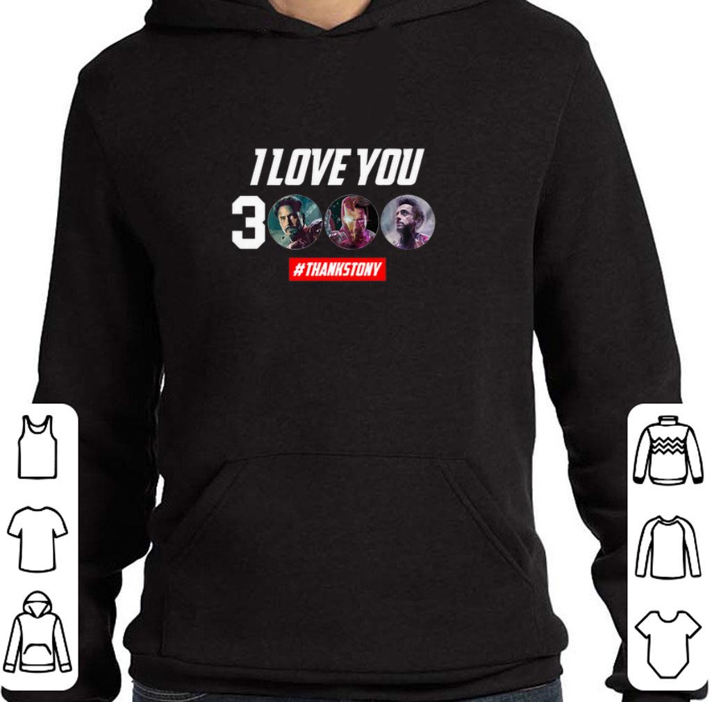 Hot Iron Man I love you 3000 #thanksTony Stark shirt