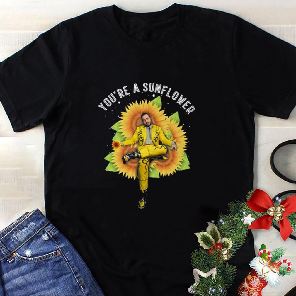 Hot Post Malone You’re a sunflowers shirt