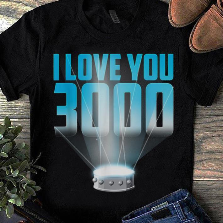 Hot trending I Love You 3000 Iron man Arc Reactor shirt
